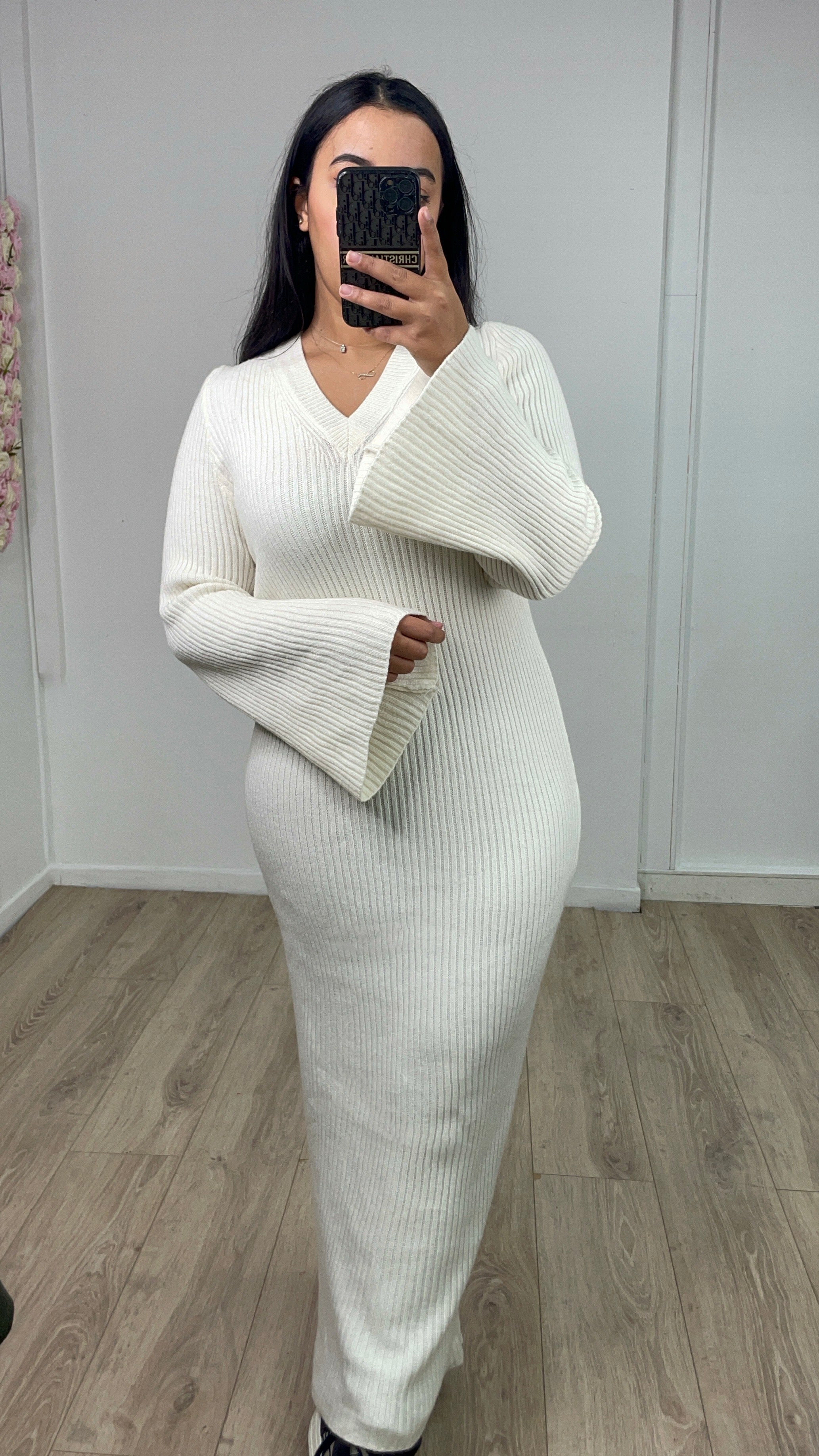 Robe Pull Alaya Crème