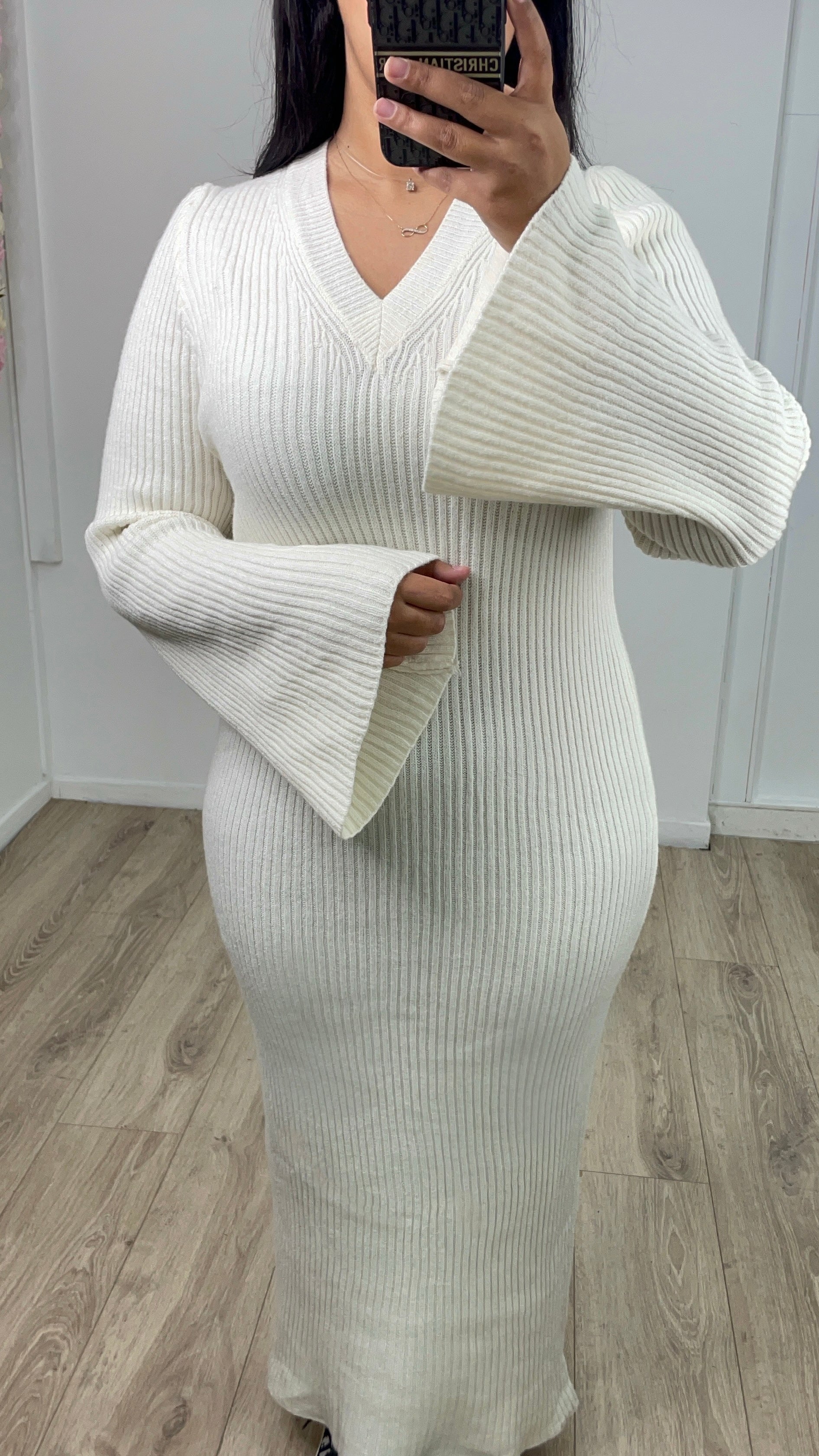 Robe Pull Alaya Crème