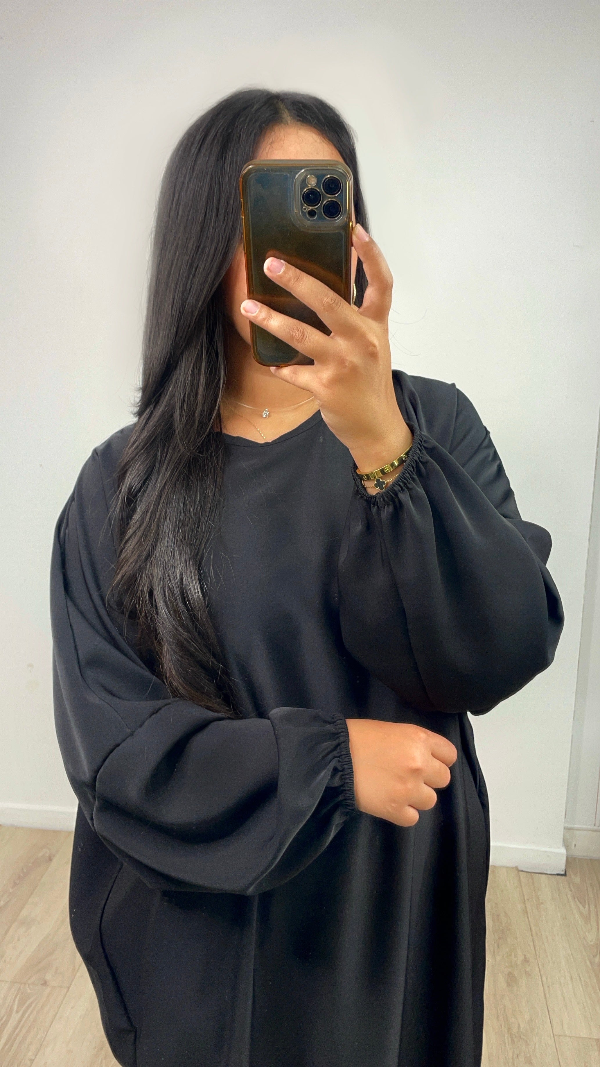 Abaya Simple Malika Noire