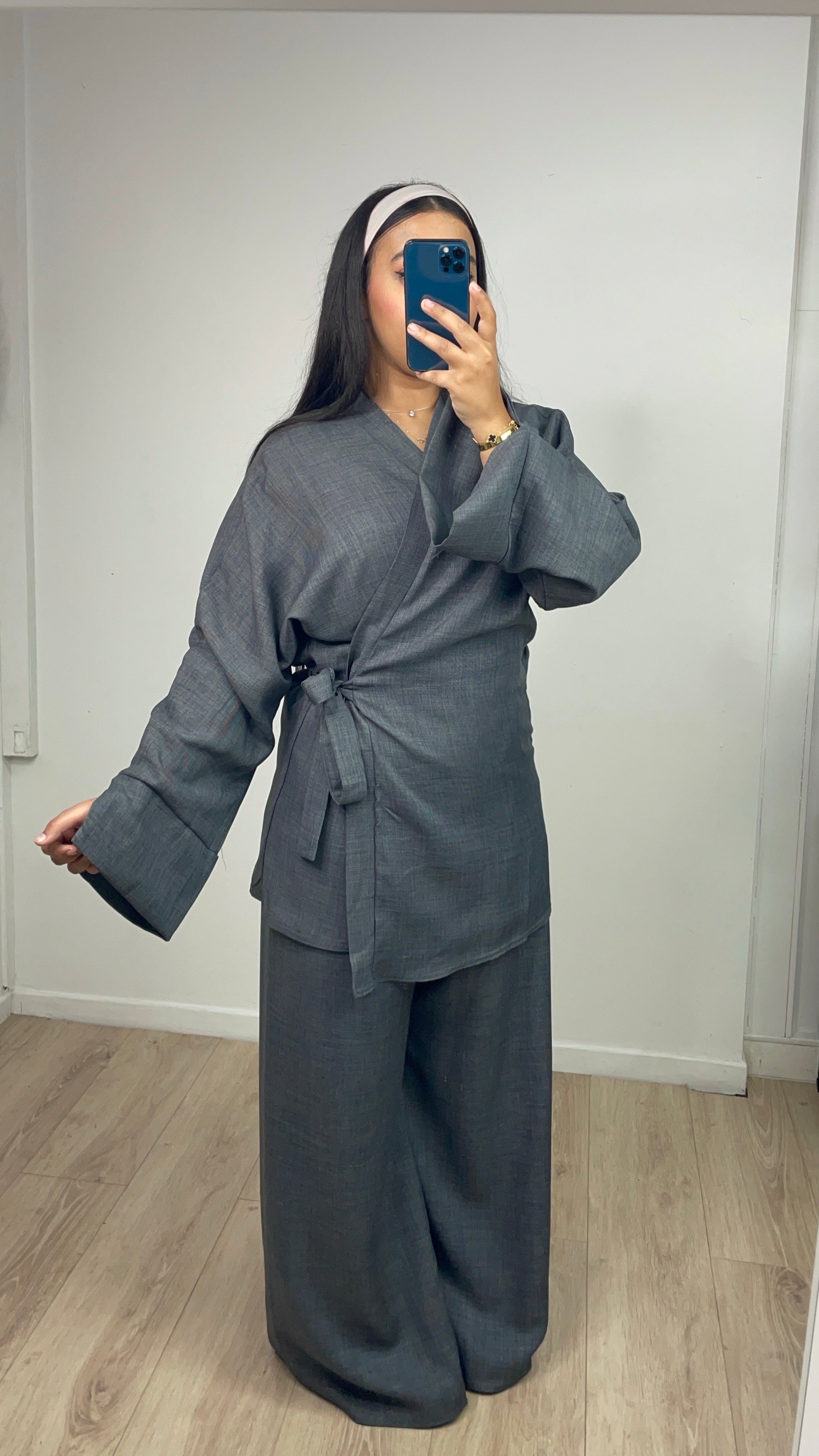 Ensemble effet Lin Youssra Gris