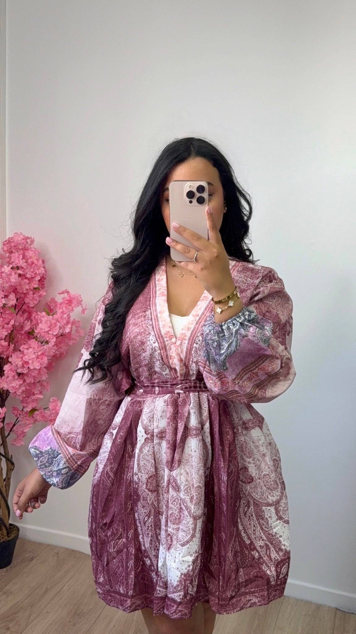 Robe imprimée Dania Rose