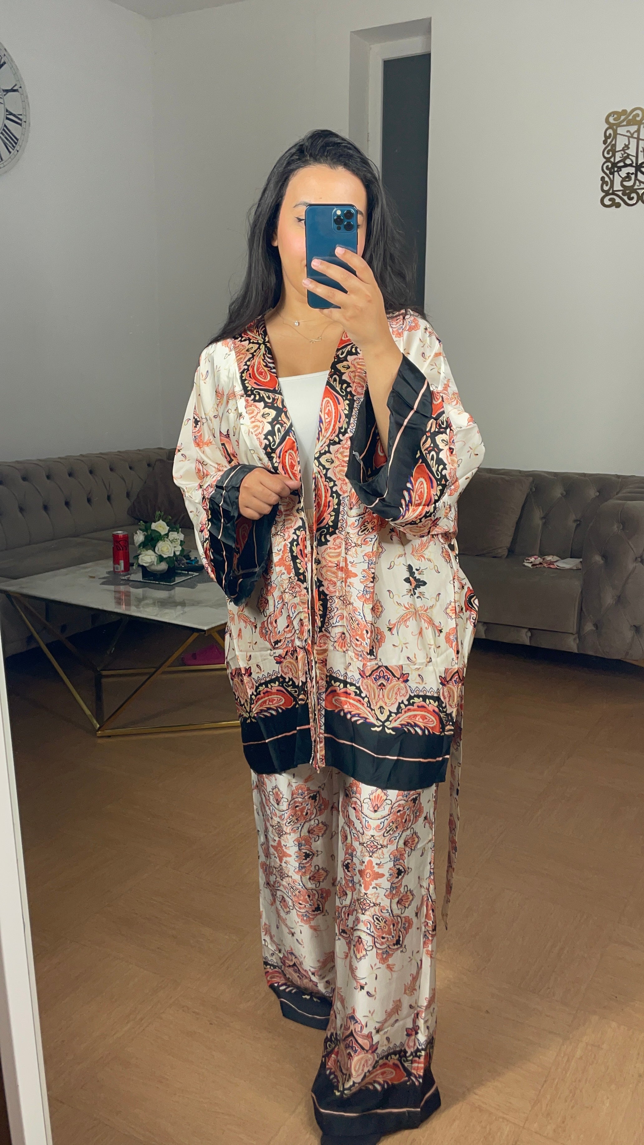 Kimono Pantalon Selma Noir