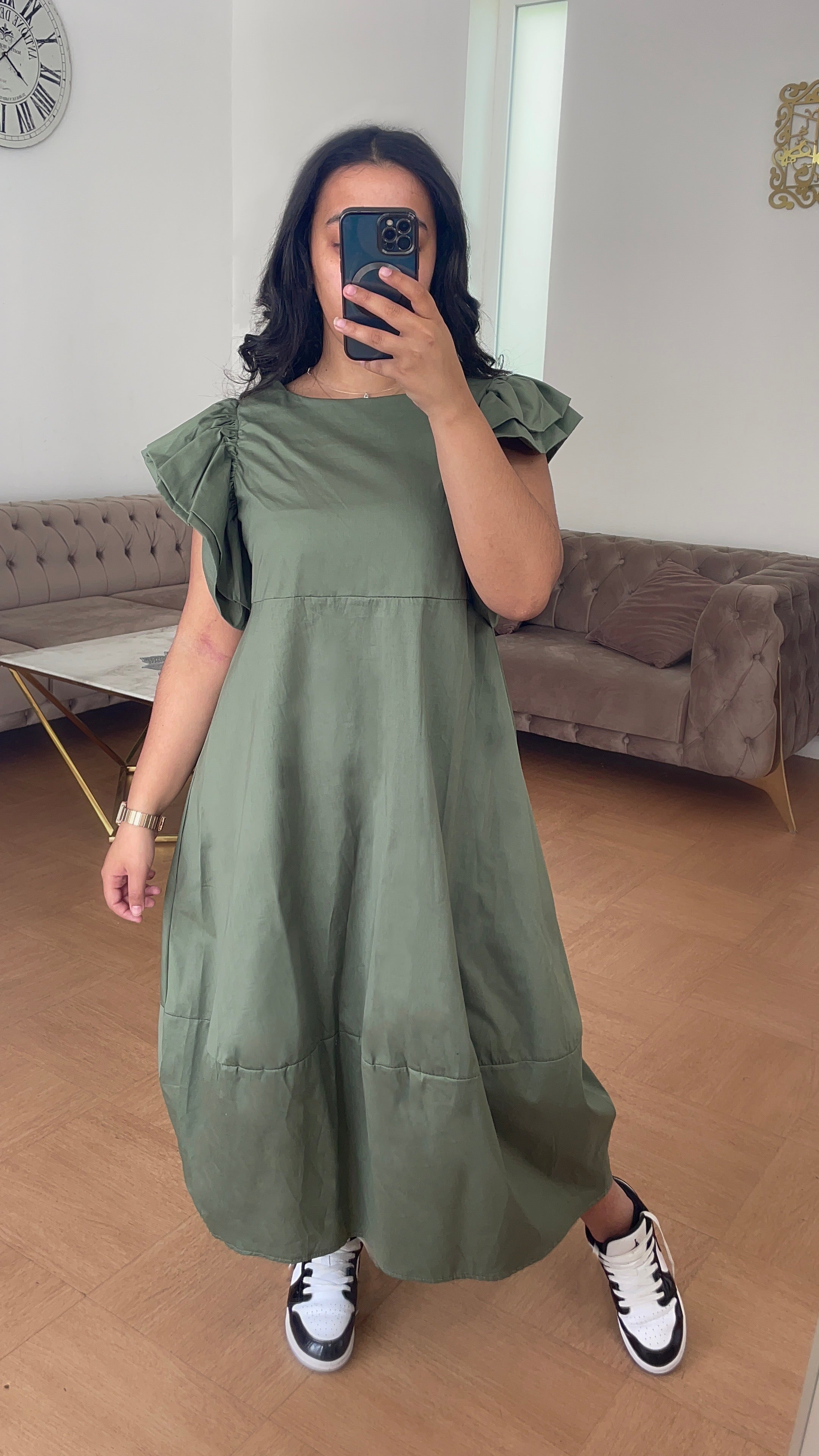 Robe Mila Kaki
