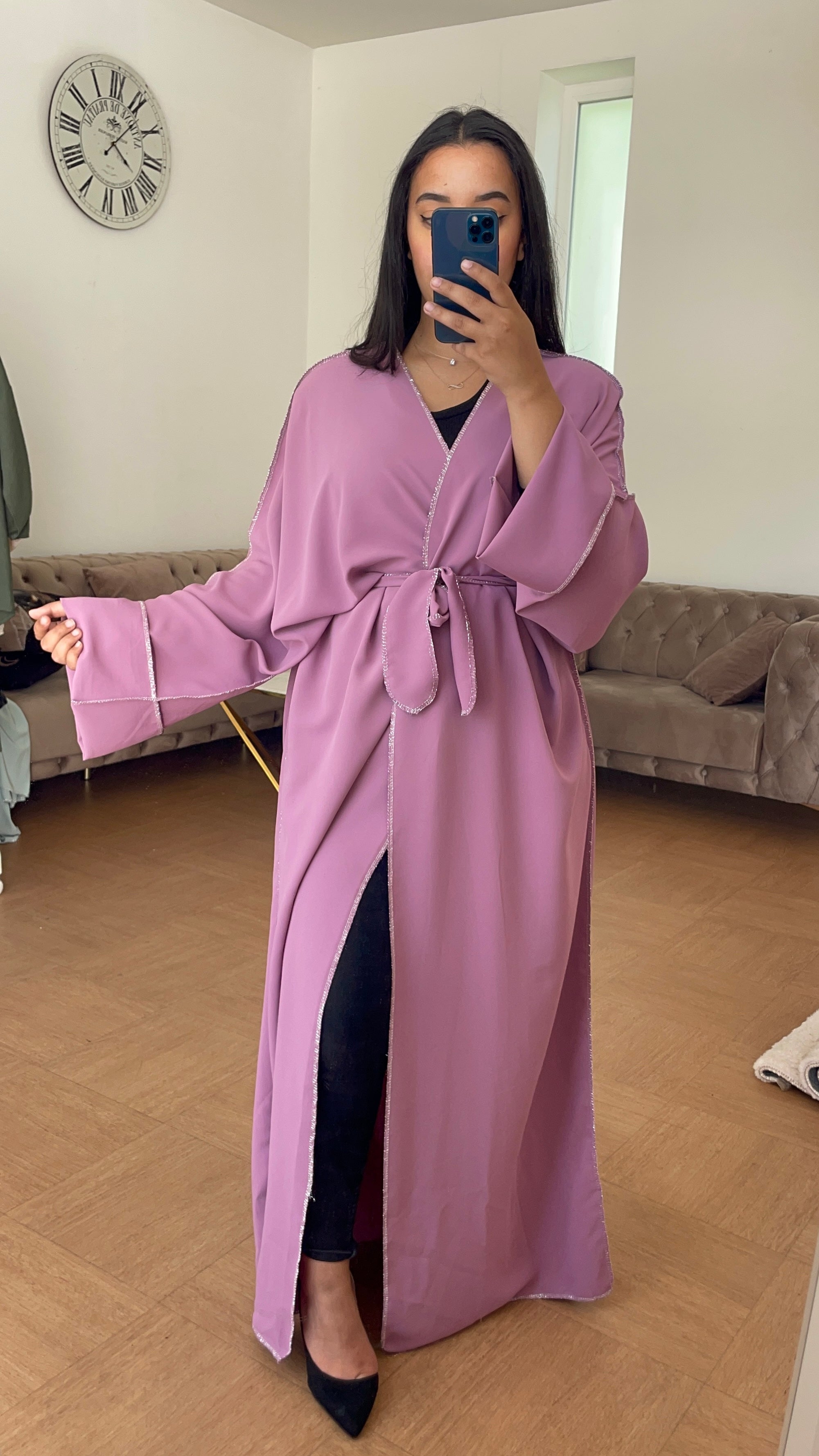 Kimono couture brillante Leyla Rose