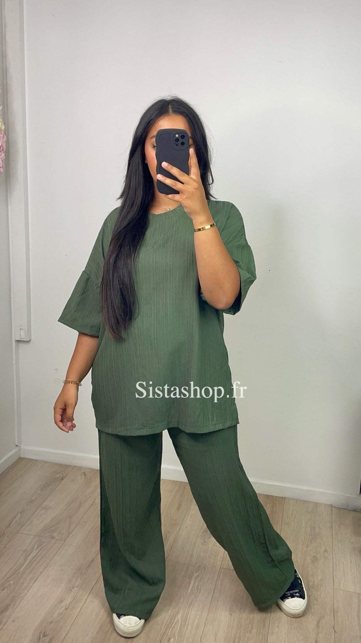 Ensemble T-shirt Mouna Kaki