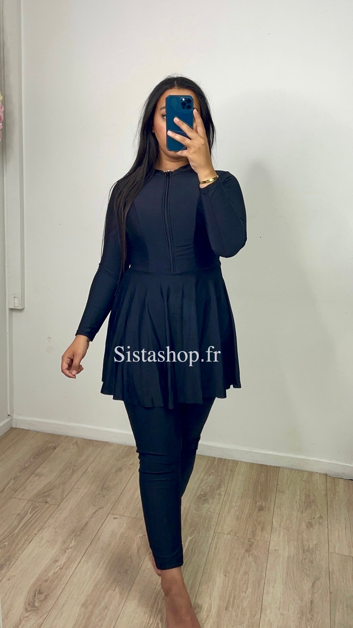 Burkini 3 pièces Noir