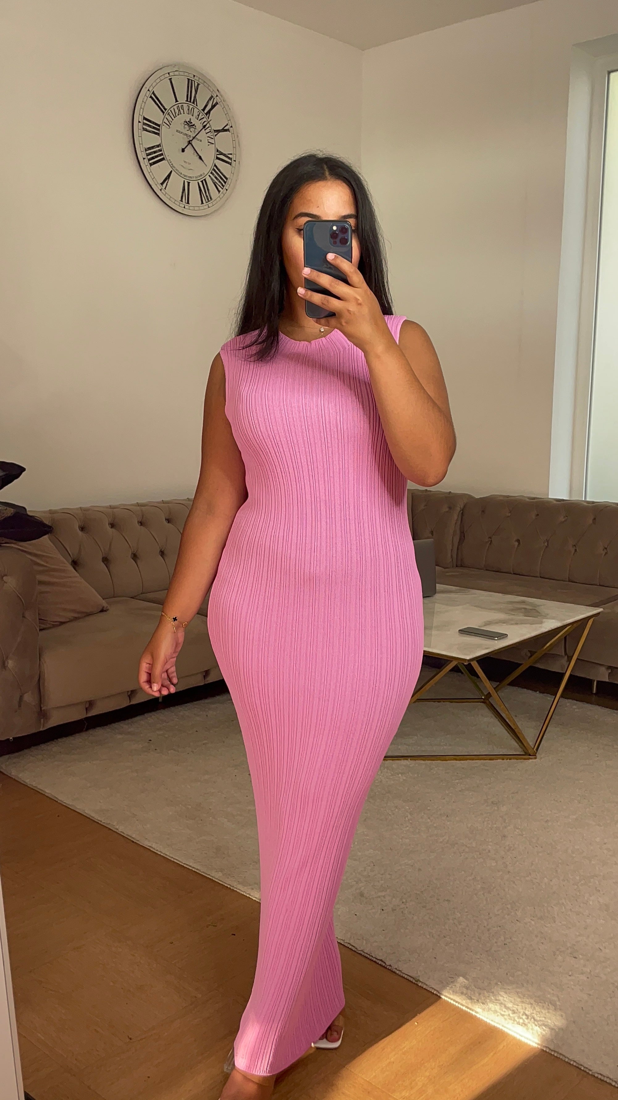 Robe Sirine Rose
