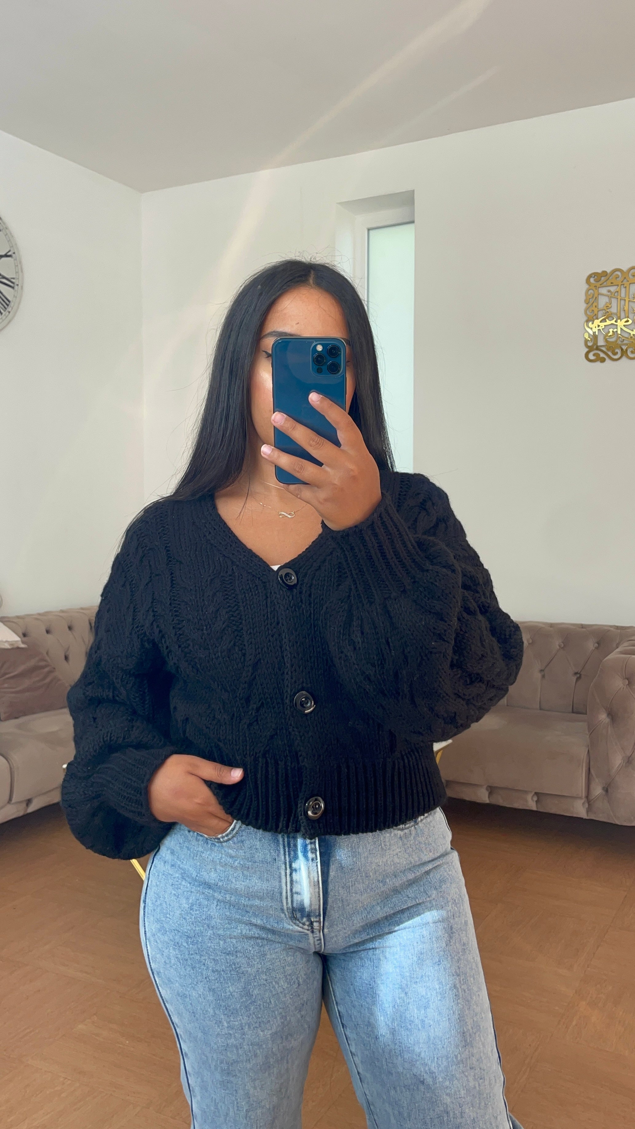 Cardigan Alya Noir