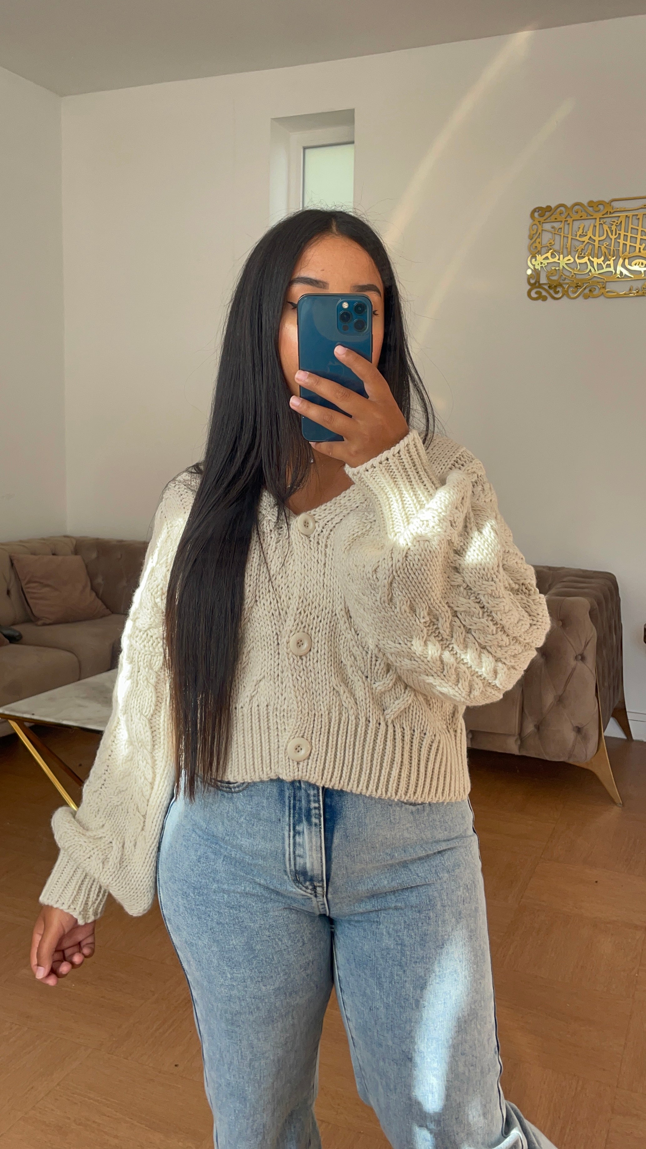 Cardigan Alya Crème