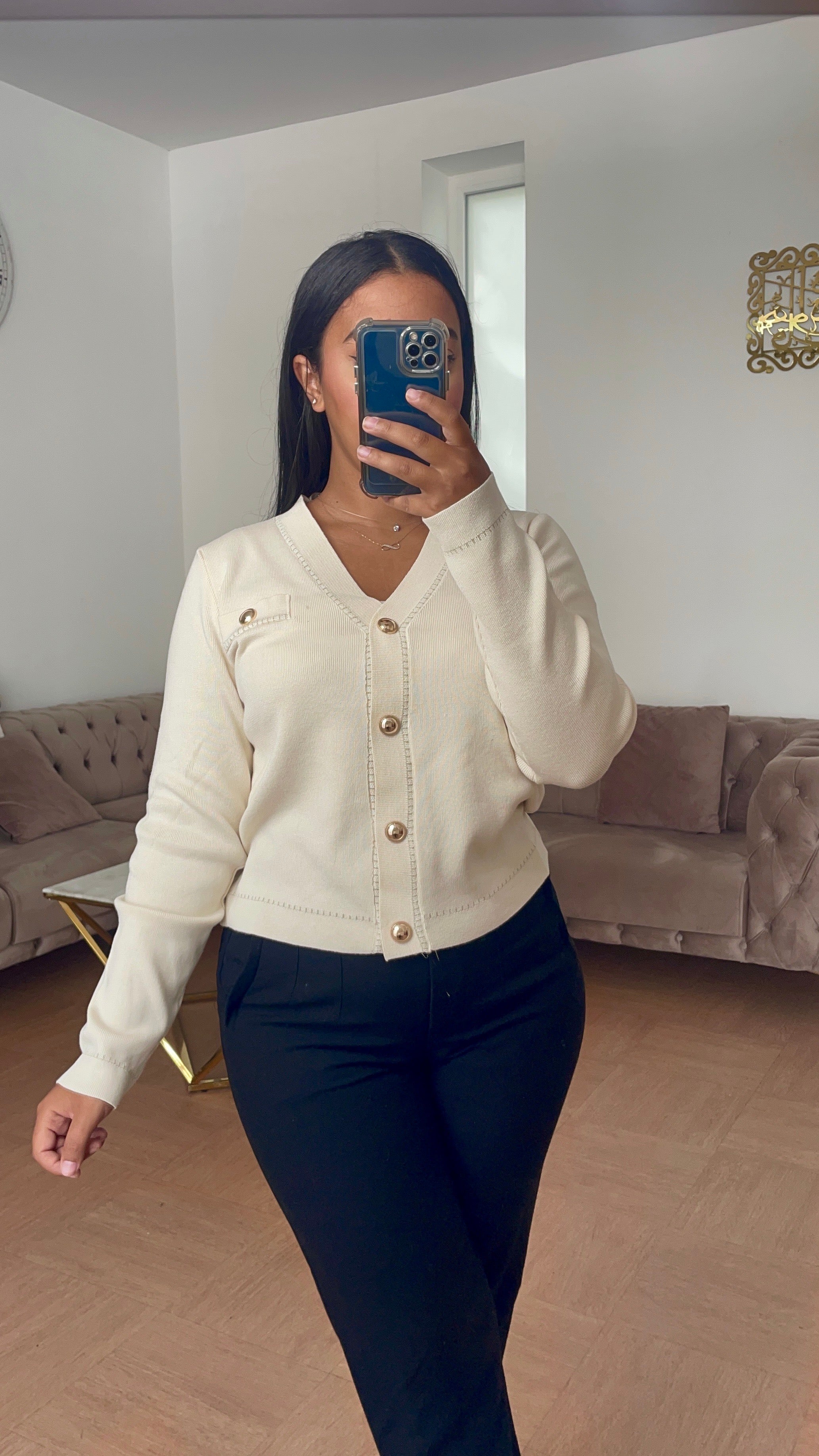 Cardigan Shayma Crème