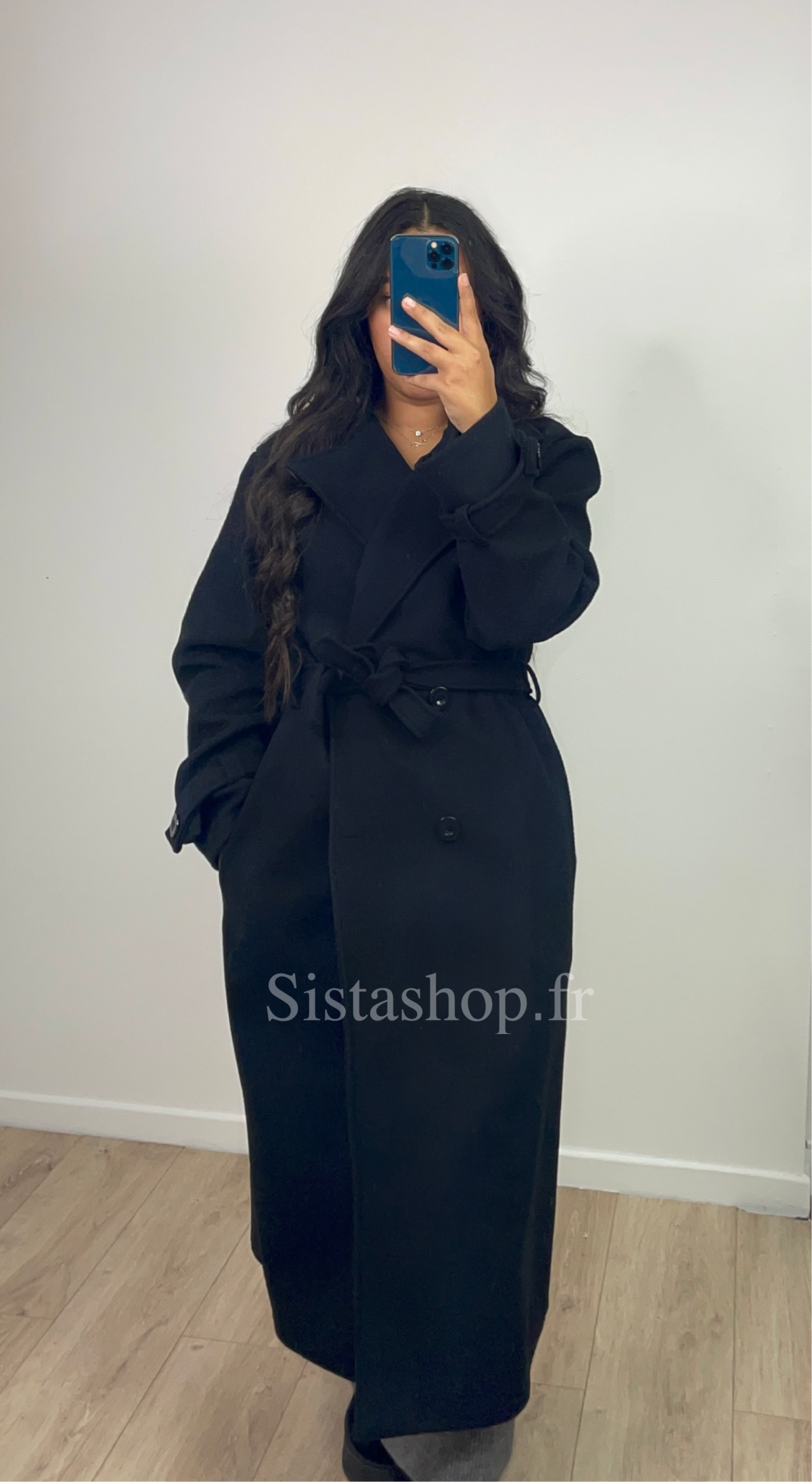 Trench Nadia Noir