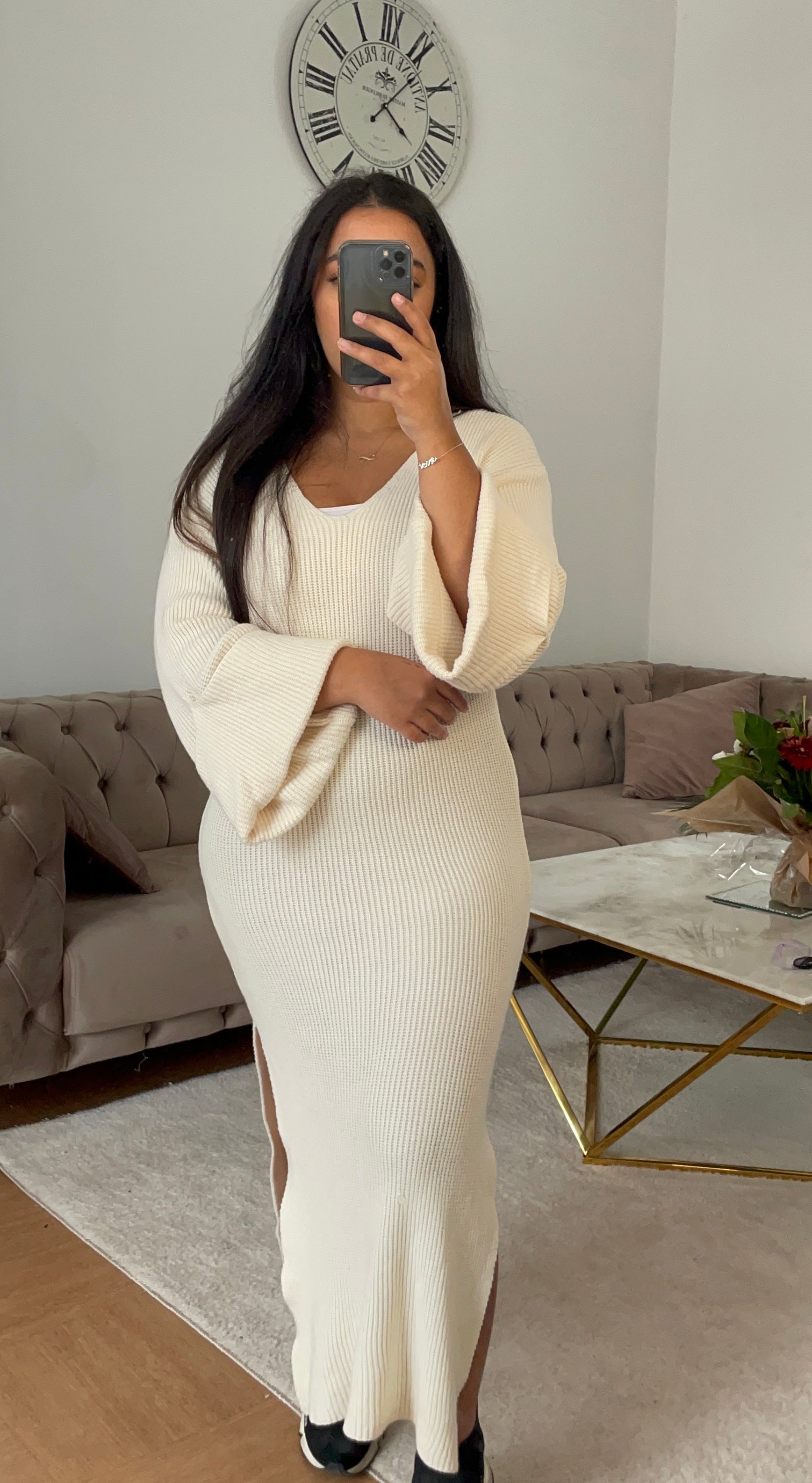 Robe Nora Crème