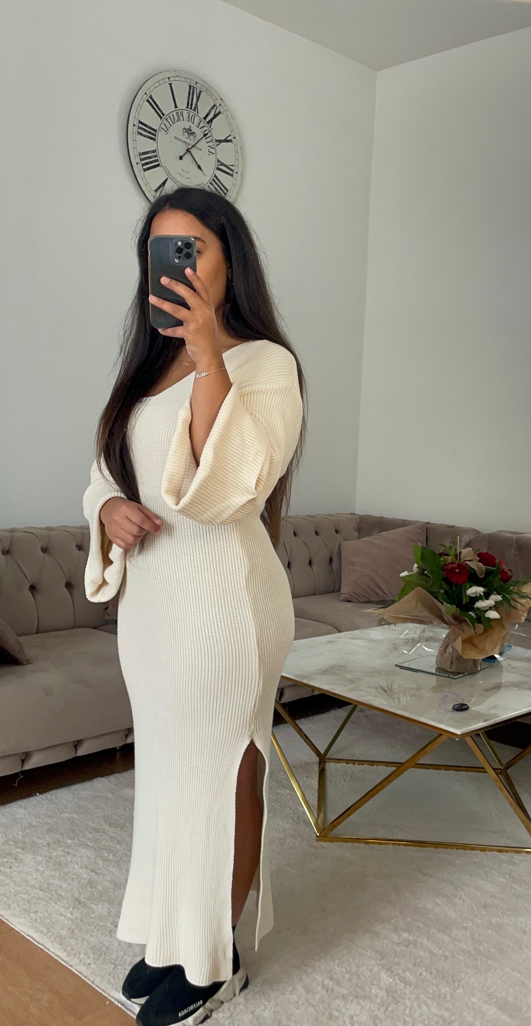 Robe Nora Crème