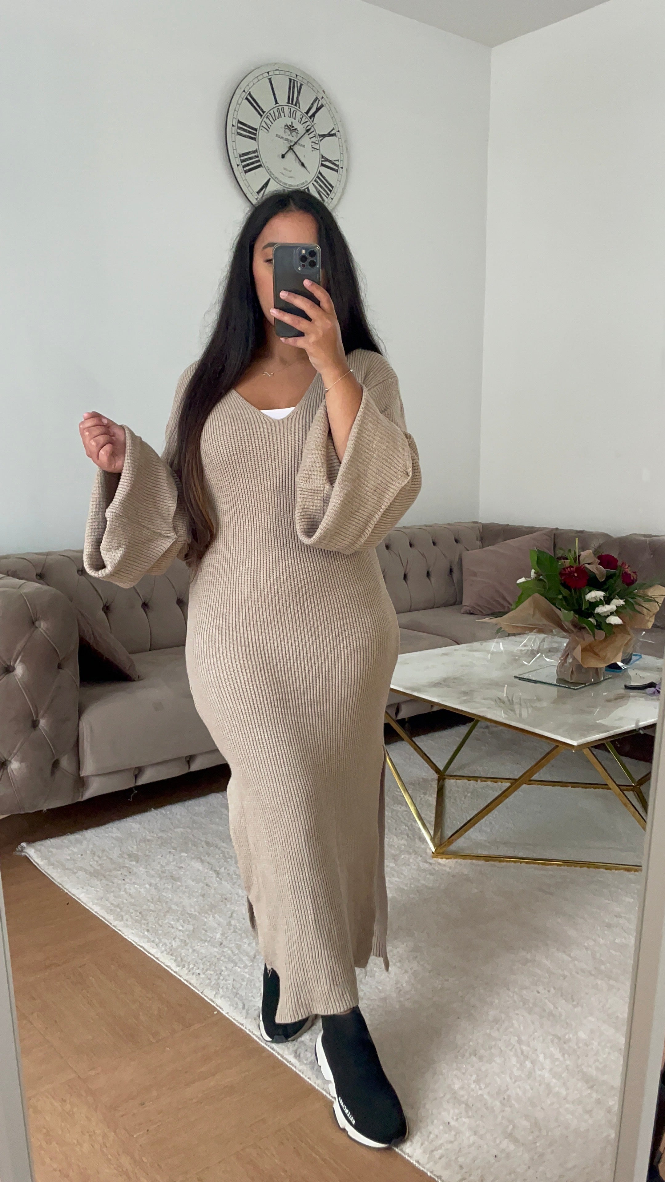 Robe Nora Taupe