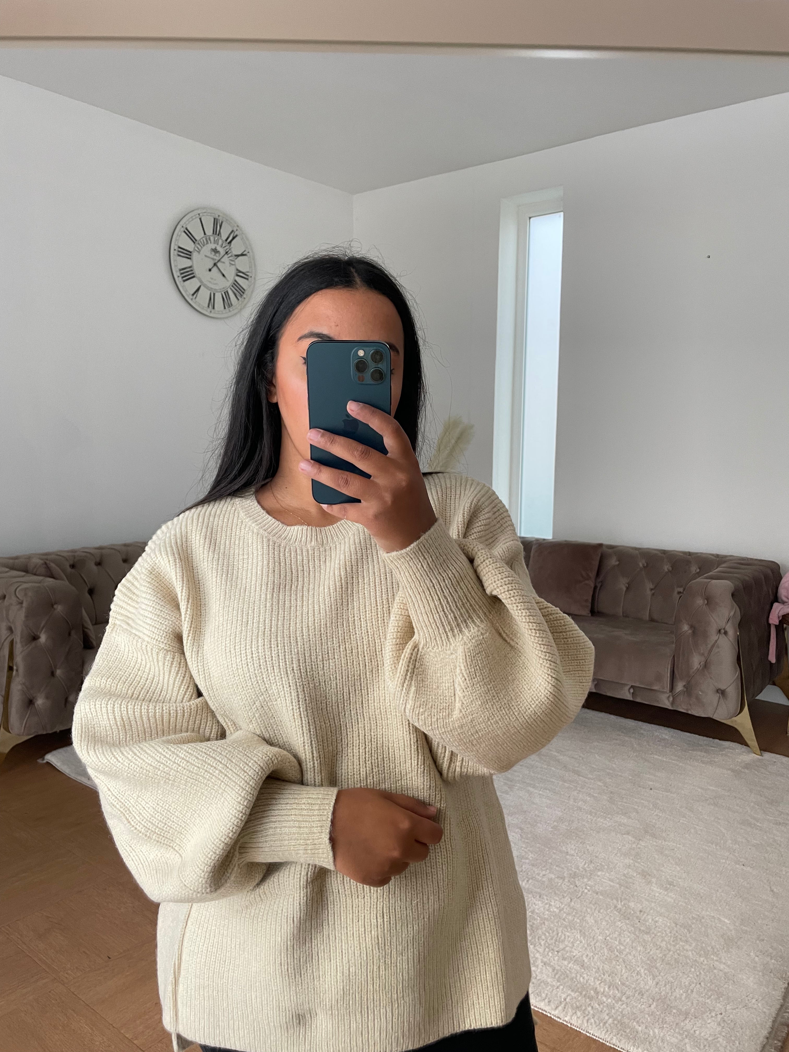 Pull Oversize Inaya Beige