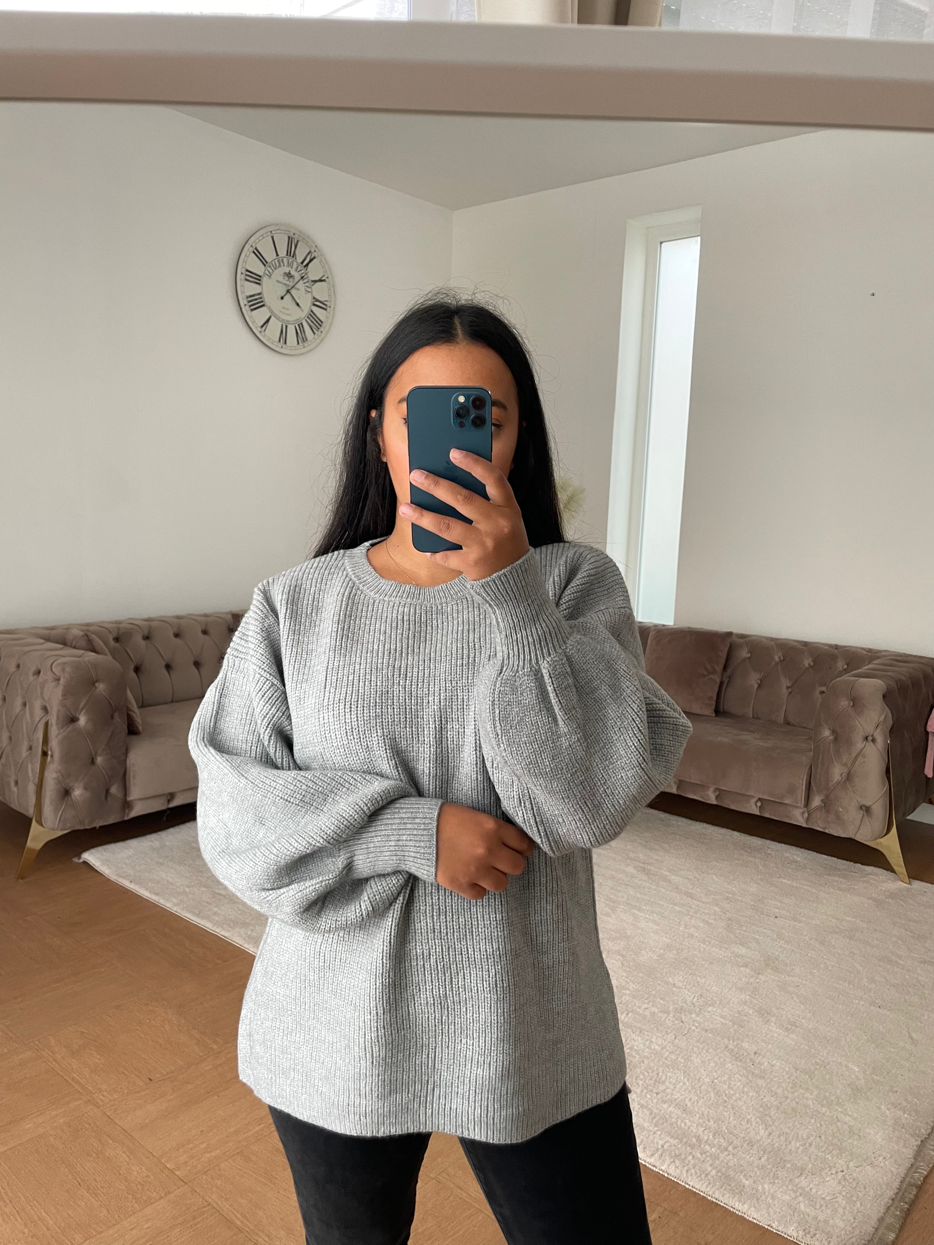 Pull Oversize Inaya Gris
