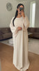Abaya Simple Malika Crème